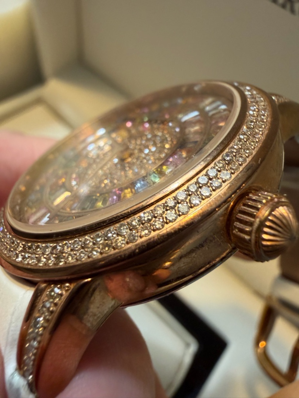 Marco Moore Limited Edition 399 Diamonds and 80 Sapphire watch